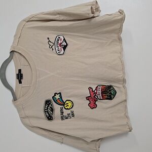 Forever 21 Baggy Cropped Tee